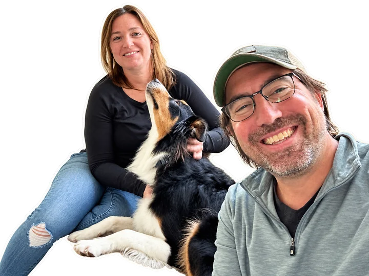 Michele, Dave, and Otto.